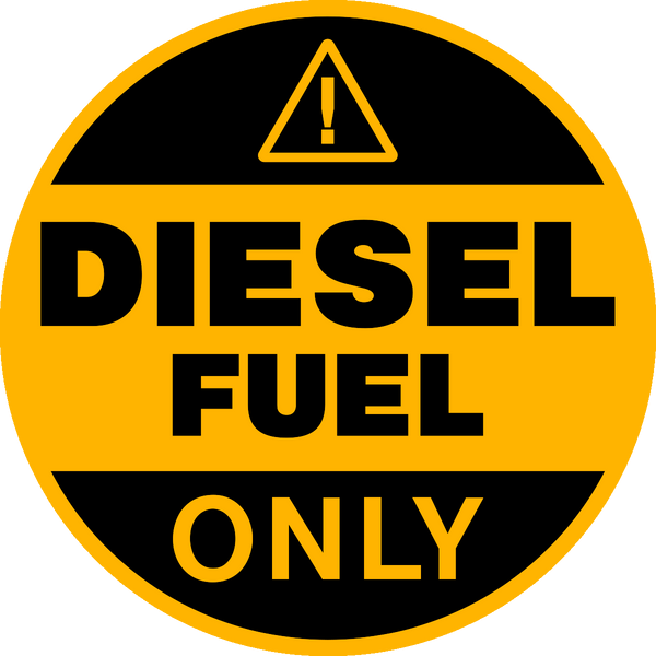 Fuel - Diesel – Western Safety Sign