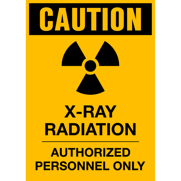 Caution - X-Ray Radiation | Western Safety Sign