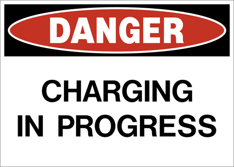 Danger - Charging in Progress