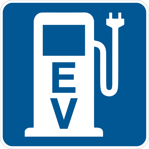 Electric Vehicle Charging – Western Safety Sign