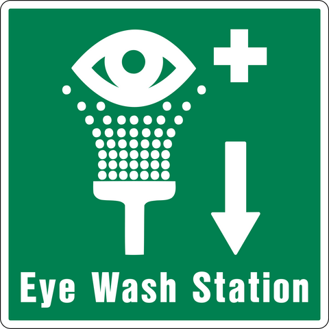 Eye Wash Station – Western Safety Sign