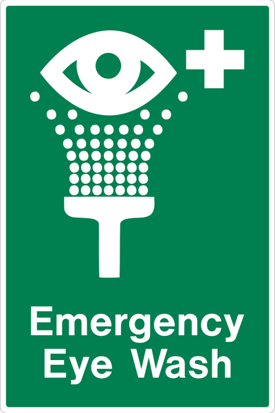 Emergency Eye Wash – Western Safety Sign