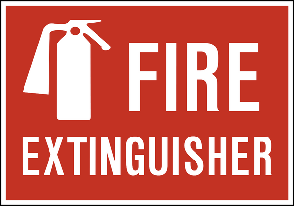 Fire Extinguisher – Western Safety Sign