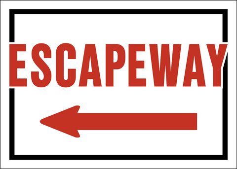 Escape Way arrow left