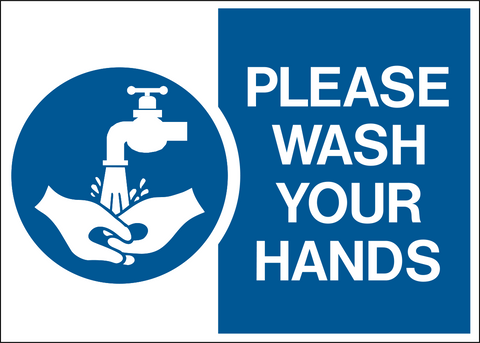 Hand Washing – Western Safety Sign