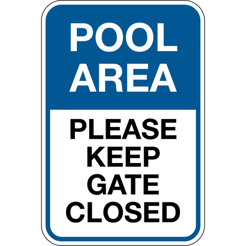 Gate Closed – Western Safety Sign