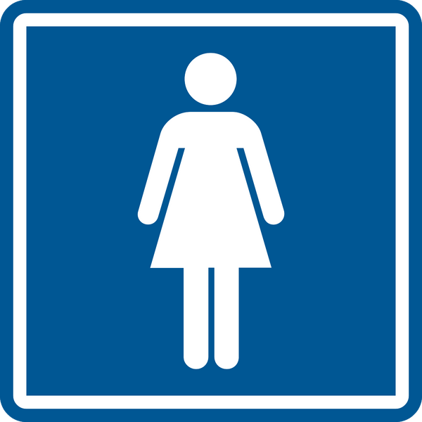 Washroom Women – Western Safety Sign