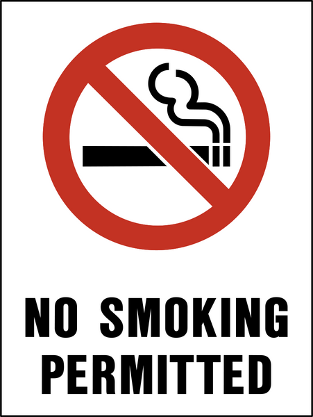 No Smoking Permitted | Western Safety Sign