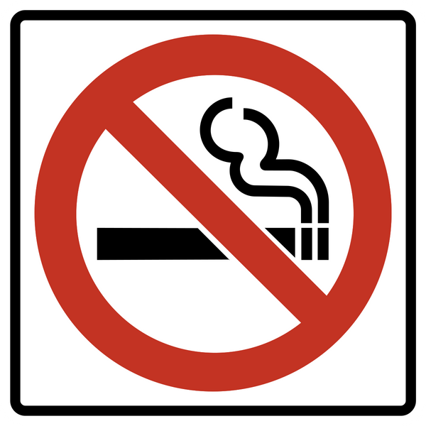 No Smoking Symbol – Western Safety Sign