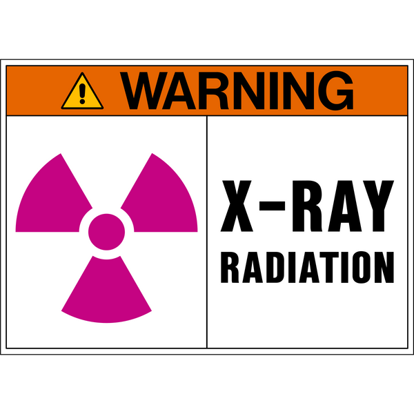 Warning - X-Ray Radiation | Western Safety Sign